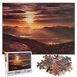 Universal Puzzle coucher de soleil 1000 pièces jeu de décompression 