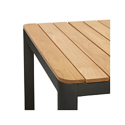 Avis LF SALON Table extérieure Table Bonna 163X90 Bois de teck et Alu