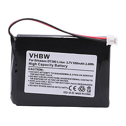 vhbw Batterie remplacement pour Avaya 660177 1F pour téléphone fixe sans fil (650mAh, 3,7V, Li-ion) 