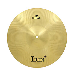 laiton splash crash Cymbal Salut cymbales chapeau pour ensemble de tambour 14 pouces Cymbale Crash en laiton