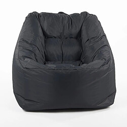 Jardindeco Fauteuil intérieur extérieur 70 x 60 x 80 cm Marco noir.