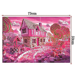 Avis Universal 1000 pièces Candy House Jigsaw Puzzle Family Toys Toys Discompression Game Gift