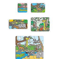 Universal Puzzle enfant enfant enfant en bas âge puzzle en bois coloré 