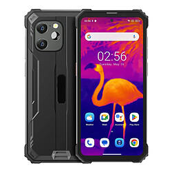 Yonis Smartphone Incassable Avec Caméra Thermique Smartphone Tout-Terrain Avec Caméra Thermique 8GB+256GB Étanche Antichoc Android 13 Noir YONIS