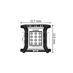 Lampe LED sansfil Bosch GLI 18V1200 C Professional 18 V solo pas cher