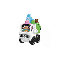 Davidson / Fisher Price Fisher-Price Jeu d'assemblage Camion de Tri et de Collecte Mega Bloks Green Town Multicolore