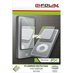 atFoliX FX-Mirror Film de protection d'écran pour TomTom GO 930