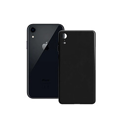 Uknow Protection pour téléphone portable iPhone XR Contact Silk TPU Noir 