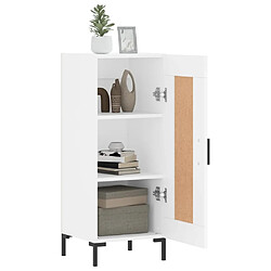 Acheter Maison Chic Buffet,Meuble de Rangement,commode pour salon,Cuisine blanc 34,5x34x90 cm bois d'ingénierie -MN91606