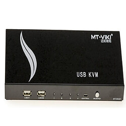 Kalea-Informatique KVM Switch Automatique Souris Clavier Ecran 4 PC - HDMI / USB - Controle à disatnce, auto alimenté, avec cordons - 4096x2160