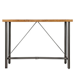 Avis vidaXL Table de bar Teck recyclé massif 150x70x106 cm