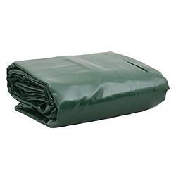 vidaXL Bâche vert 4x4 m 650 g/m² 