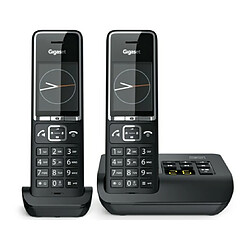 Gigaset Téléphone sans fil Comfort 550A Duo Black