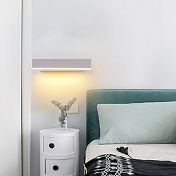 Avis Universal Lampe de chevet à LED, 85-265 (V) LED 7W simple chambre à coucher couloir applique de chevet pivotant applique, blanc