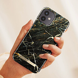 Avis iDeal of Sweden Coque pour iPhone 12 Mini Marbré Luxe Ultra fine Port Laurent Marble Noir / Or