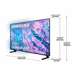 Avis TV intelligente Samsung TU43CU7095UXXC 4K Ultra HD 50"