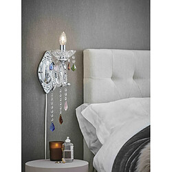 Markslojd Applique murale en cristal CARAMEL chromée 1 ampoule