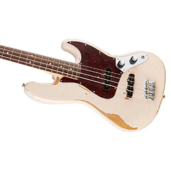 Avis Flea Jazz Bass Roadworn Shell Pink Fender