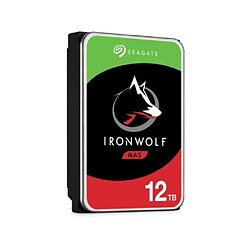 Seagate Technology IronWolf Disque Dur NAS Interne 12To 3.5" SATA 210Mo/s Argent 