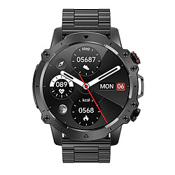 Yonis Montre Connectée IP67 Bluetooth 5.1 1.43' Santé et Appel Vocal