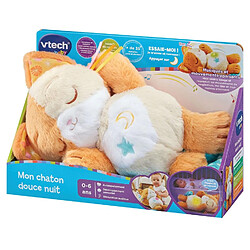 VTech Peluche Mon chaton douce nuit 