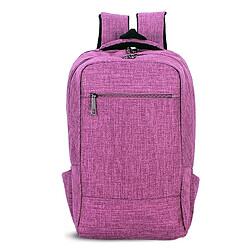 Wewoo Sacoche pour ordinateur portable Violet MacBook 15,6 pouces et moins, Samsung, Lenovo, Sony, DELL Alienware, CHUWI, ASUS, HP Sac à dos, taille: 43x28x12cm, à bandoulière à universel multifonctions 