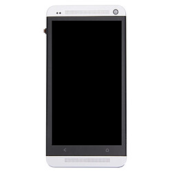 Wewoo Pour HTC One M7 / argent 801e pièce détachée LCD Affichage + Écran Tactile Digitizer Assemblée avec Remplacement de Cadre