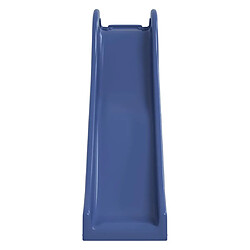 vidaXL Toboggan de jeu bleu 174x38 cm polypropylène