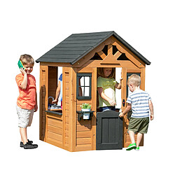 Backyard Discovery Sweetwater Maisonnette en Bois | Maisonnette de Jardin | Cabane Enfant Exterieur bois / Maisonnette Exterieur / Maisonnette de Jardin en bois / Cabane Maisonnette avec Cuisine