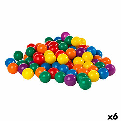 Balles Intex FUN BALLZ 100 Pièces 6,5 x 6,5 x 6,5 cm (6 Unités) 