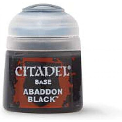 Games workshop Citadel Pot de Peinture . - Base Abaddon Black