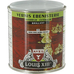 Vernis ébénisterie - Brillant - Chêne foncé - 500 ml - AVEL 