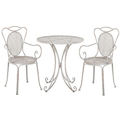 Ensemble table & chaises Beliani