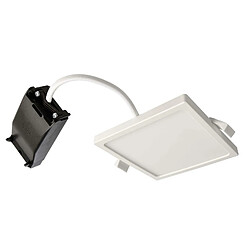 Plafonnier Encastré Carré Spot LED 7W Panneau Moderne Intérieur Plafond Couloir Couloir Bureau Boutique 230V LUMIÈRE 2700K