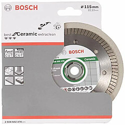 Bosch Disque à tronçonner diamant Best for Ceramic Extra Clean Turbo