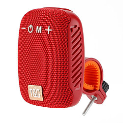 Yonis Enceinte Bluetooth Waterproof Outdoor Idéale Pour Vélo Avec TWS Et Radio FM Enceinte Waterproof Bluetooth 5.3 TWS Autonomie 3h FM TF USB IPX5 Rouge YONIS