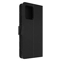 Étui pour Motorola Moto G72 Portefeuille Tactical Field Notes noir 