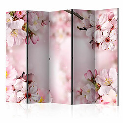 Paris Prix Paravent 5 Volets Spring Cherry Blossom 172x225cm