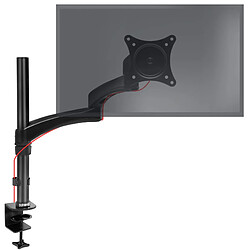 Duronic DM451X3 Support d'écran PC à Pince pour Bureau | Passe câble Inclus | Hauteur Ajustable | Rotatif/Inclinable/Pivotable | Compatibilité avec Moniteur VESA 75/100 | Aluminium | 2 Extensions