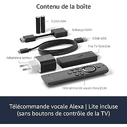 Avis Amazon Fire Stick TV Lite - Passerelle multimédia