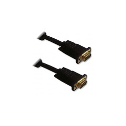 Rue du Commerce HD15 M/M 15br.3 coax black/gold Longueur 3 m LINEAIRE - XPCHD166E