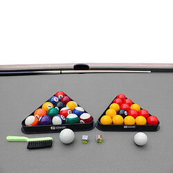 SOKKER Table De Billard 226,5 x 126,5 x 80 pas cher