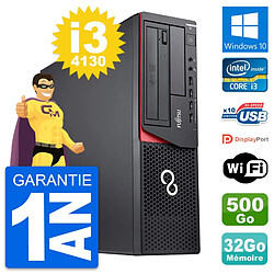 PC Fujitsu Esprimo E920 DT Intel i3-4130 RAM 32Go Disque 500Go Windows 10 Wifi · Occasion 