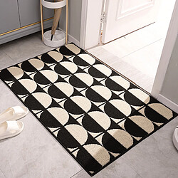 LUUCOZK Tapis de porte d'entrée antidérapants pour entrée intérieure - Motif 2-60x90cm 