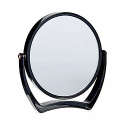 BigBuy Beauty Miroir Grossissant Verre Plastique 19 x 18,7 x 2 cm - Noir