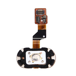 Wewoo Pour Meizu M3s / Meilan noir 3s Empreintes Digitales Sensor Flex Cable pièce détachée