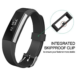 Avis Wewoo Bracelet pour montre connectée Dragonne en Sergé de Silicone Enfants FITBIT ACE Gris