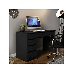 Habitat Et Jardin Bureau Ada - 120 x 75 x 55 cm - Noir