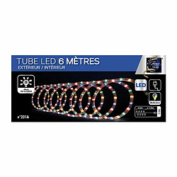 Feeric Christmas Guirlande lumineuse extérieur Tube LED 8 Fonctions 6 m Multicolore 