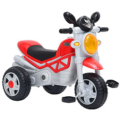 vidaXL Tricycle pour enfants Rouge